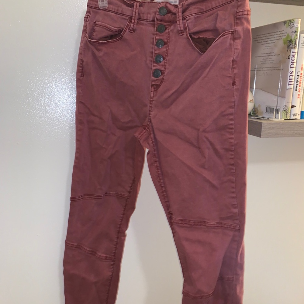 Maroon Mudd Skinny Jeans